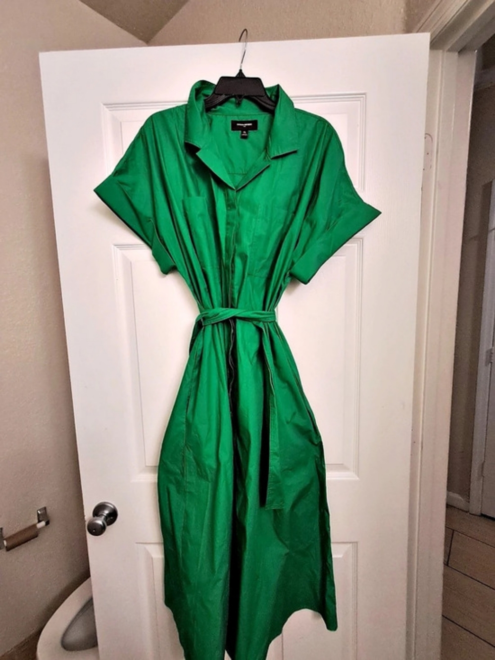 Banana Republic Green Maxi Dress Size XLarge Like New